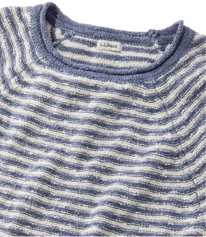 Women's Midweight Cotton Slub Rollneck Pullover Stripe / L.L.Bean