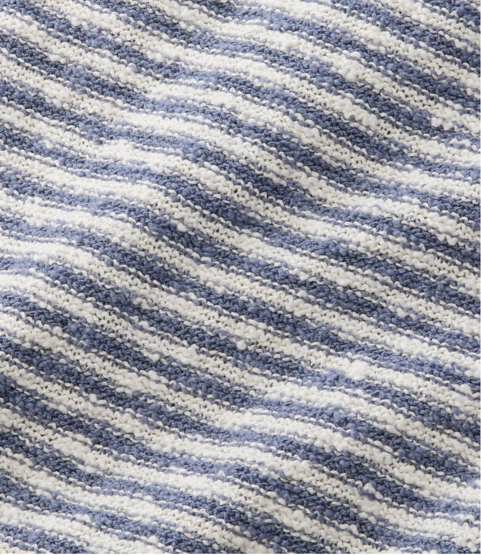 Women's Midweight Cotton Slub Rollneck Pullover Stripe / L.L.Bean