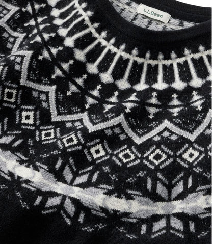 Women's Classic Cashmere Sweater, Crewneck Fair Isle / L.L.Bean