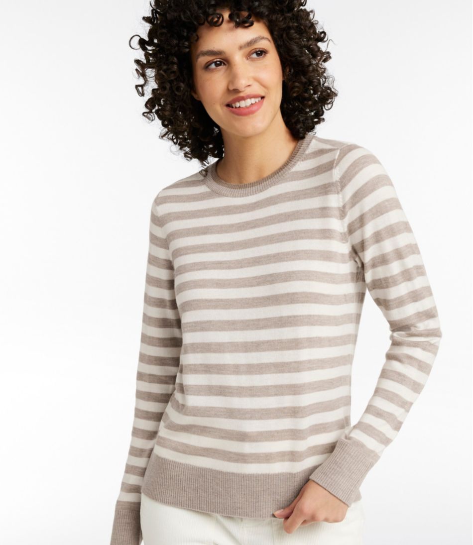 Women's Essential Merino Wool Sweater, Crewneck / L.L.Bean