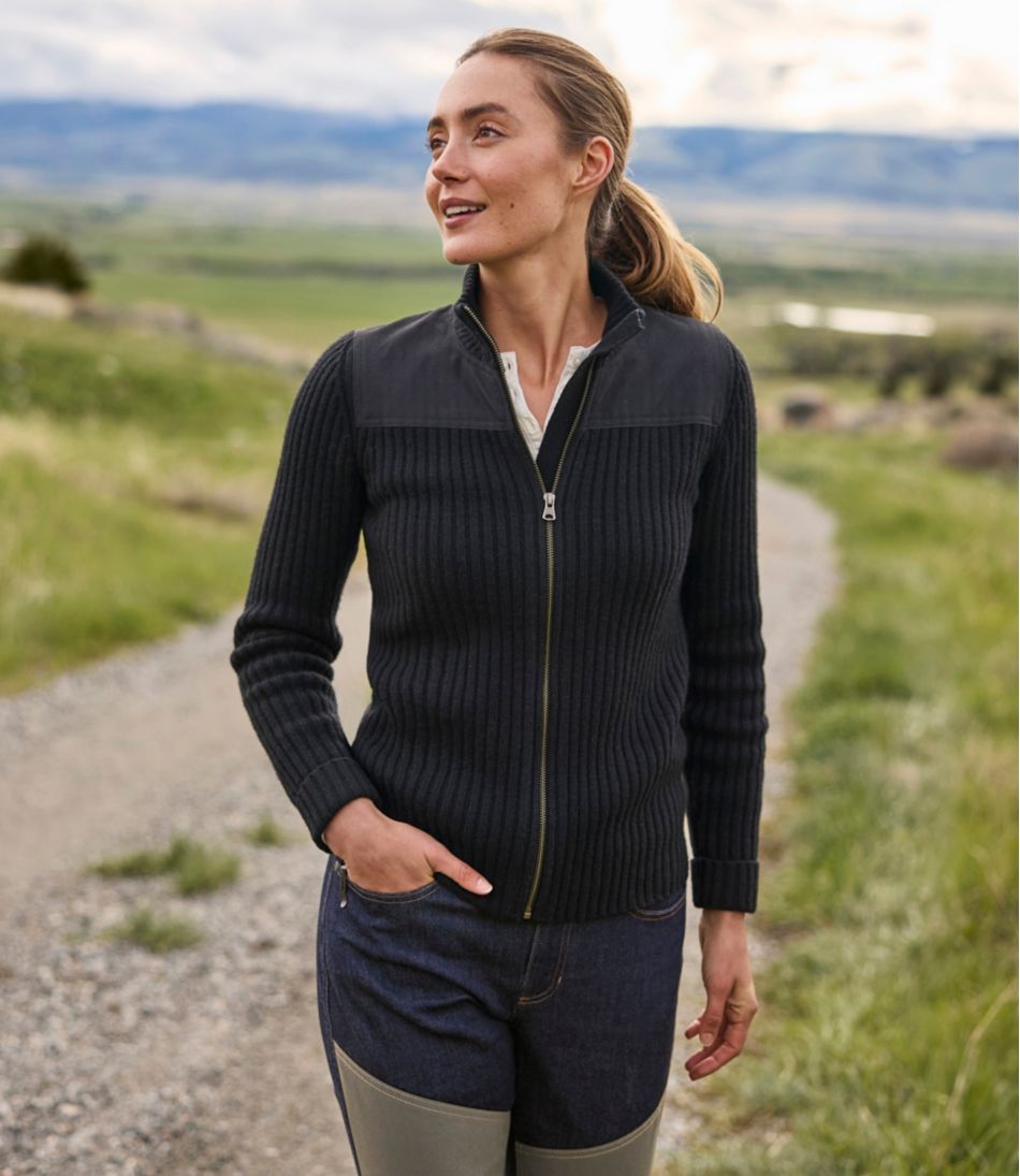 Women's Commando Sweater, Full-Zip / L.L.Bean