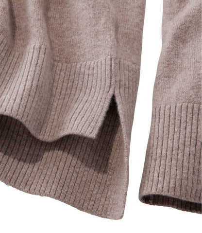 Women's Classic Cashmere Sweater, Relaxed Mockneck / L.L.Bean