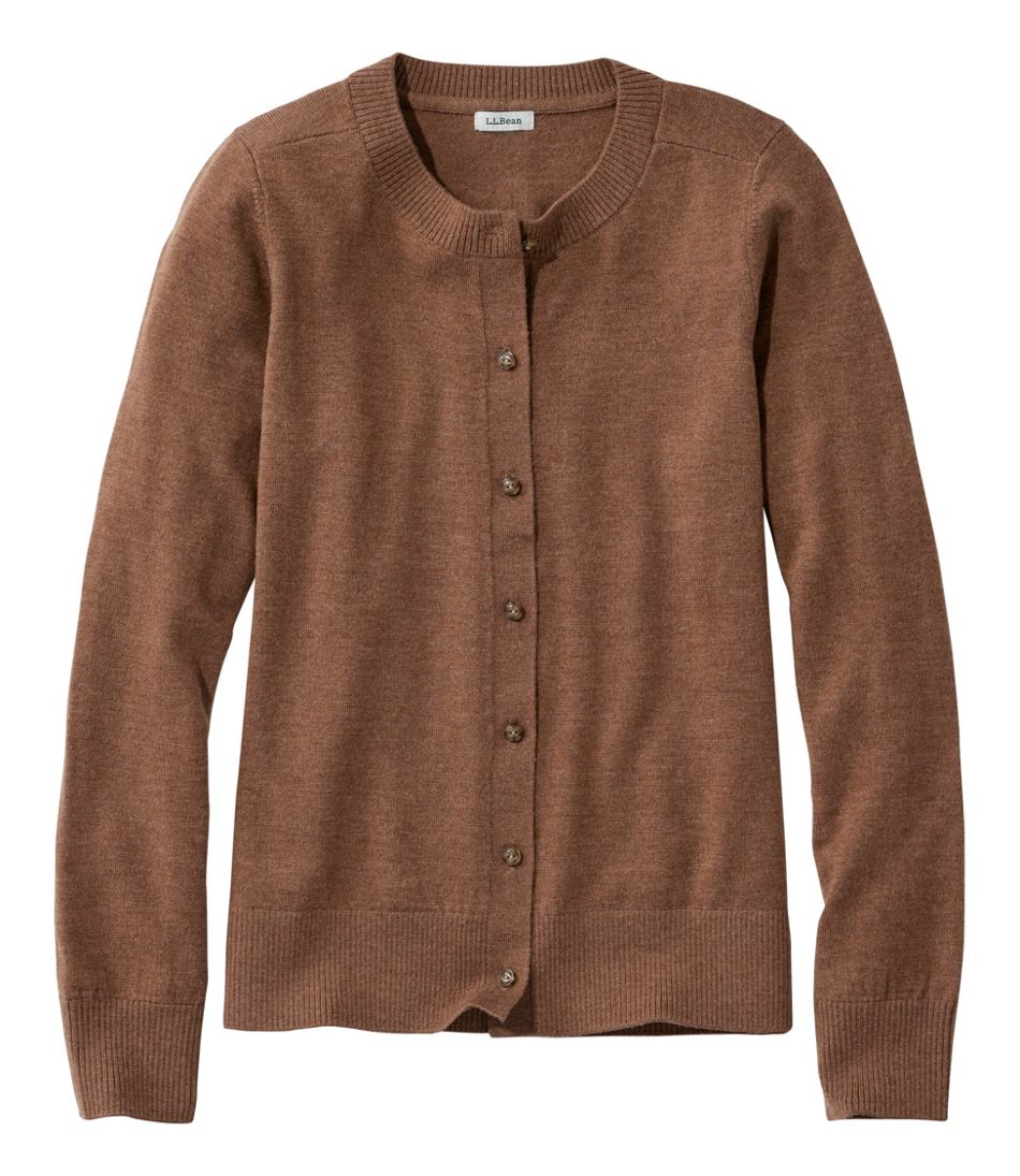 Women's Essential Merino Wool Sweater, Cardigan / L.L.Bean