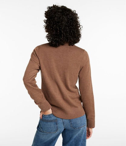 Women's Essential Merino Wool Sweater, Cardigan / L.L.Bean