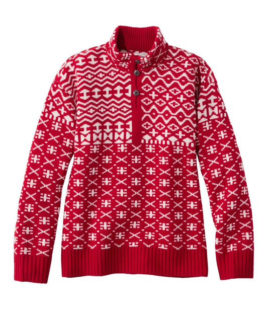 Women's Signature Kingfield Merino Wool Sweater, Fair Isle / L.L.Bean