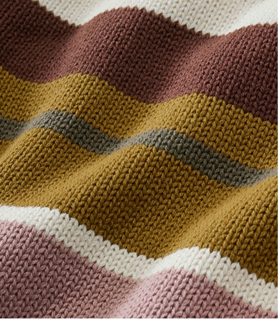 Women's Signature Original Cotton Sweater, Rollneck Stripe / L.L.Bean