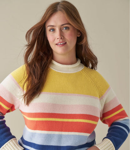Women's Signature Original Cotton Sweater, Rollneck Stripe / L.L.Bean