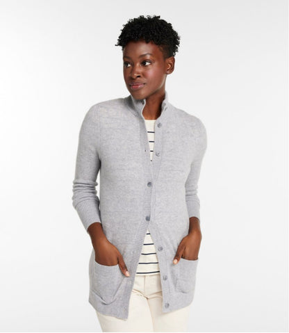 Women's Classic Cashmere Button-Front Cardigan / L.L.Bean