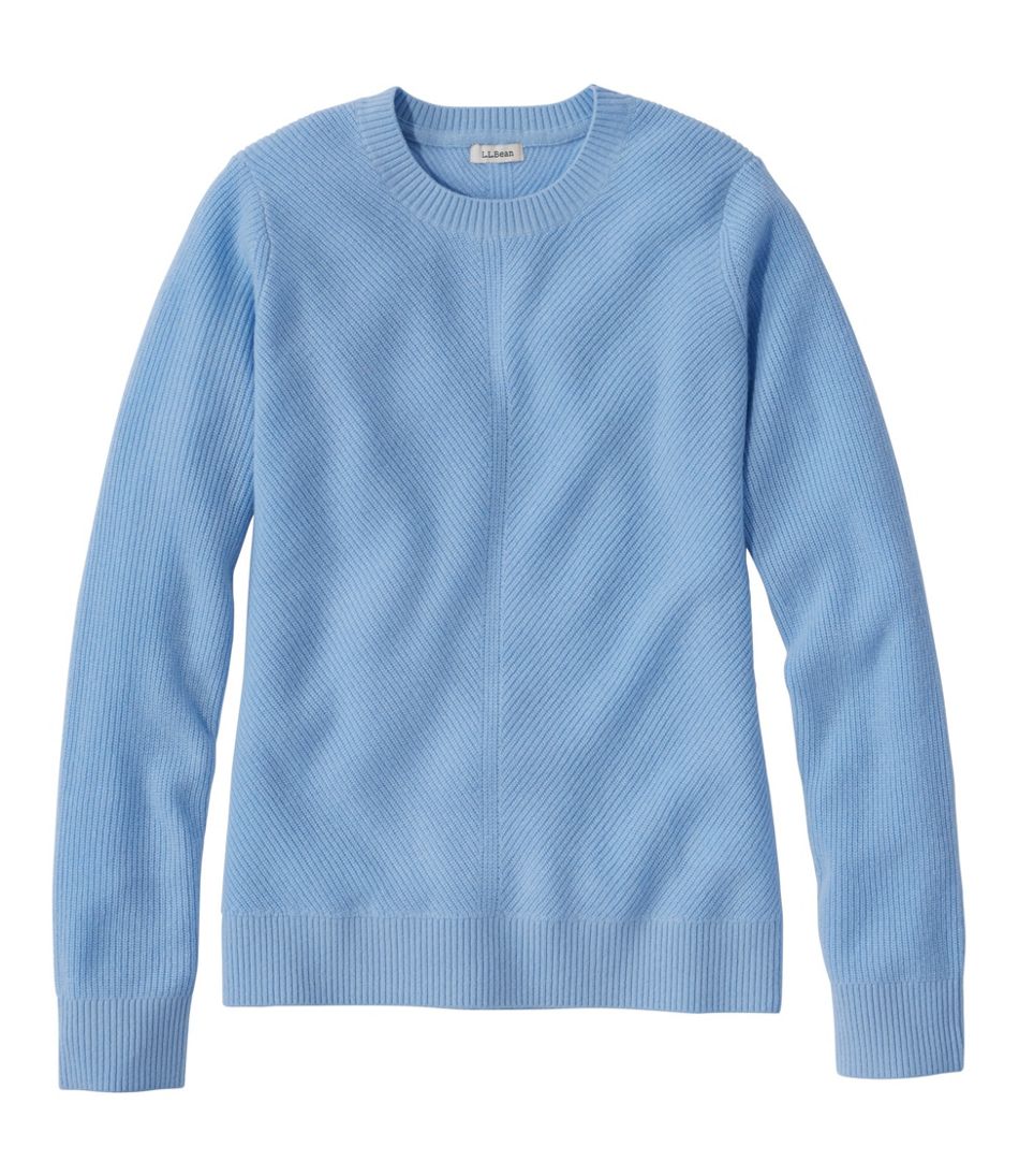 Women's Classic Cashmere Textured Sweater, Crewneck / L.L.Bean