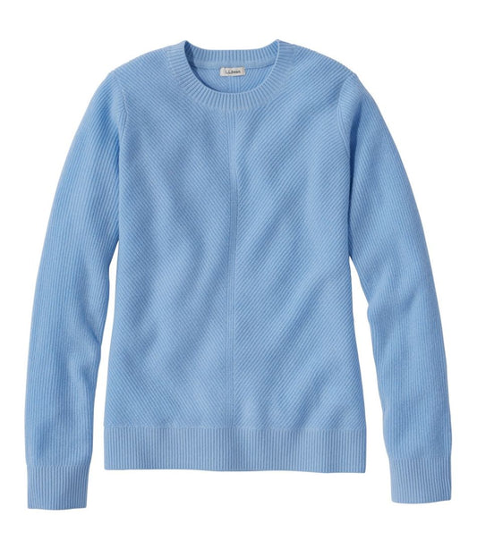 Women's Classic Cashmere Textured Sweater, Crewneck / L.L.Bean