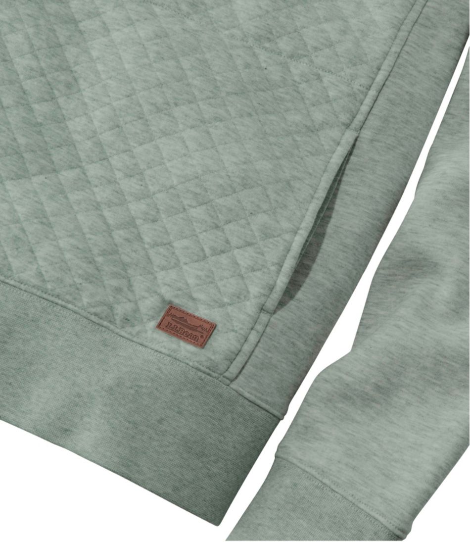Women's Quilted Quarter-Zip Pullover / L.L.Bean