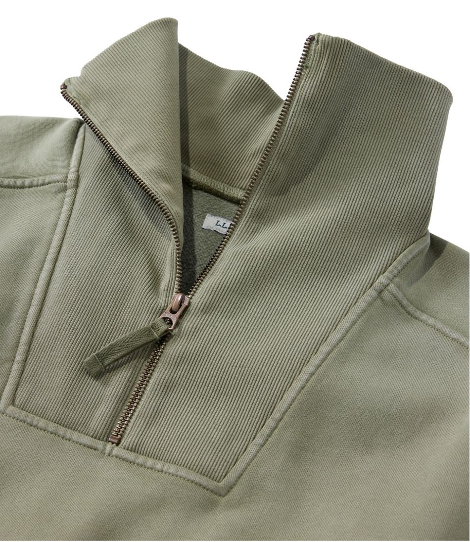 Women's Sunwashed Sweats, Quarter-Zip / L.L.Bean