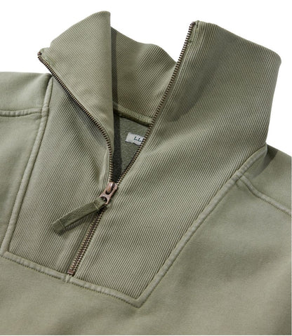 Women's Sunwashed Sweats, Quarter-Zip / L.L.Bean