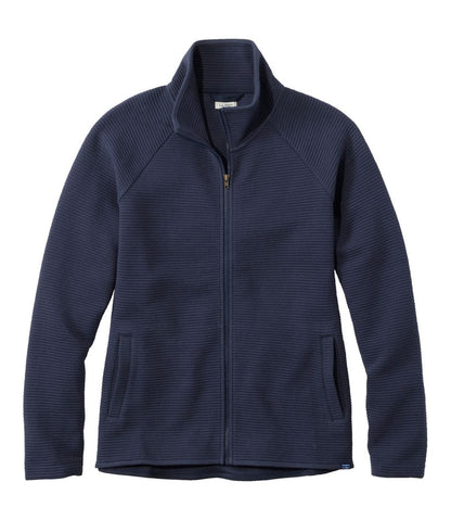 Women's Lakewashed Double-Knit Full-Zip / L.L.Bean