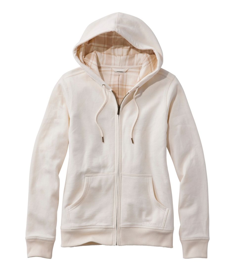 Women's 1912 Sweatshirt, Flannel-Lined Hoodie / L.L.Bean