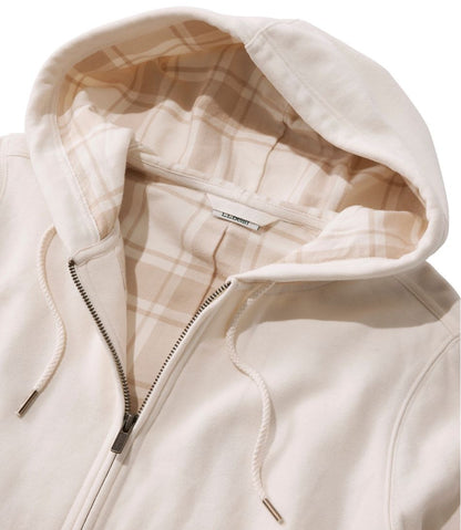 Women's 1912 Sweatshirt, Flannel-Lined Hoodie / L.L.Bean