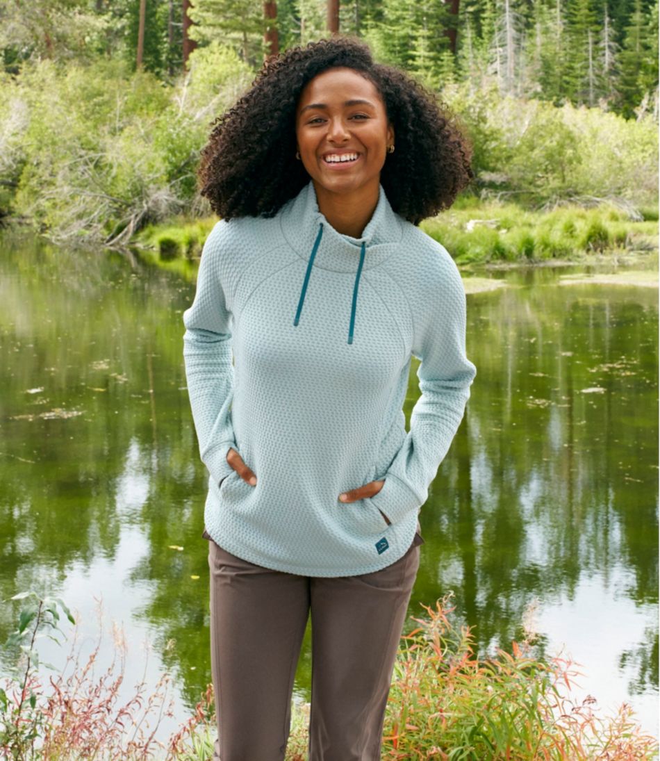 Women's Ridgeknit Crossneck Pullover / L.L.Bean