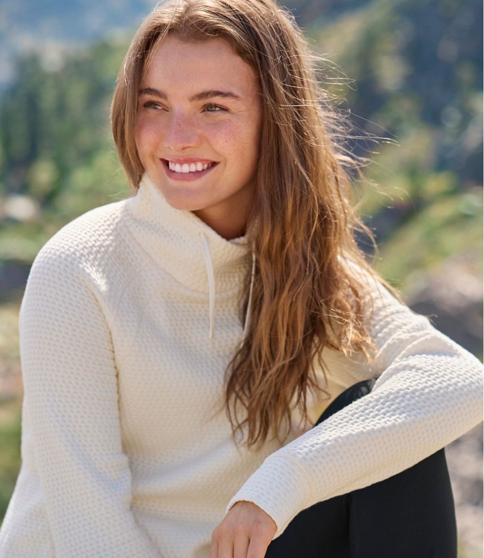 Women's Ridgeknit Crossneck Pullover / L.L.Bean