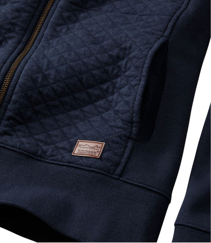 Women's Quilted Full-Zip Sweatshirt / L.L.Bean