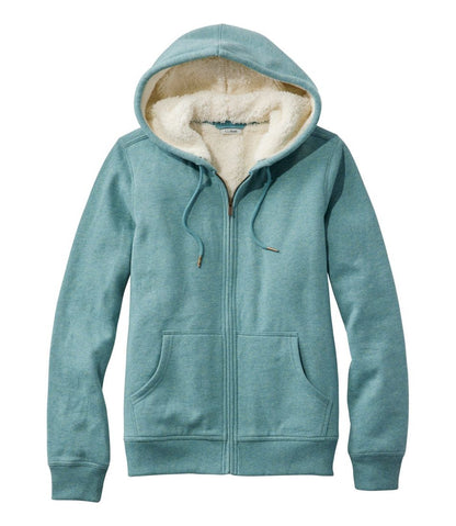 Women's 1912 Sweatshirt, Sherpa-Lined Hoodie / L.L.Bean