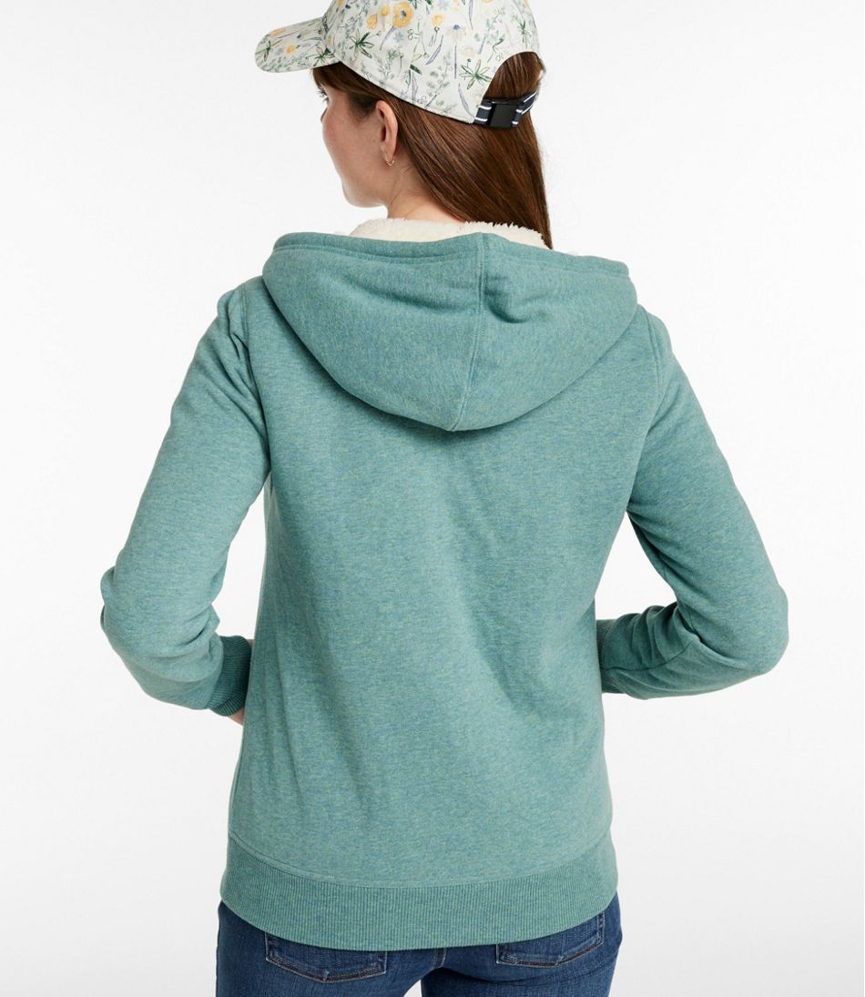 Women's 1912 Sweatshirt, Sherpa-Lined Hoodie / L.L.Bean
