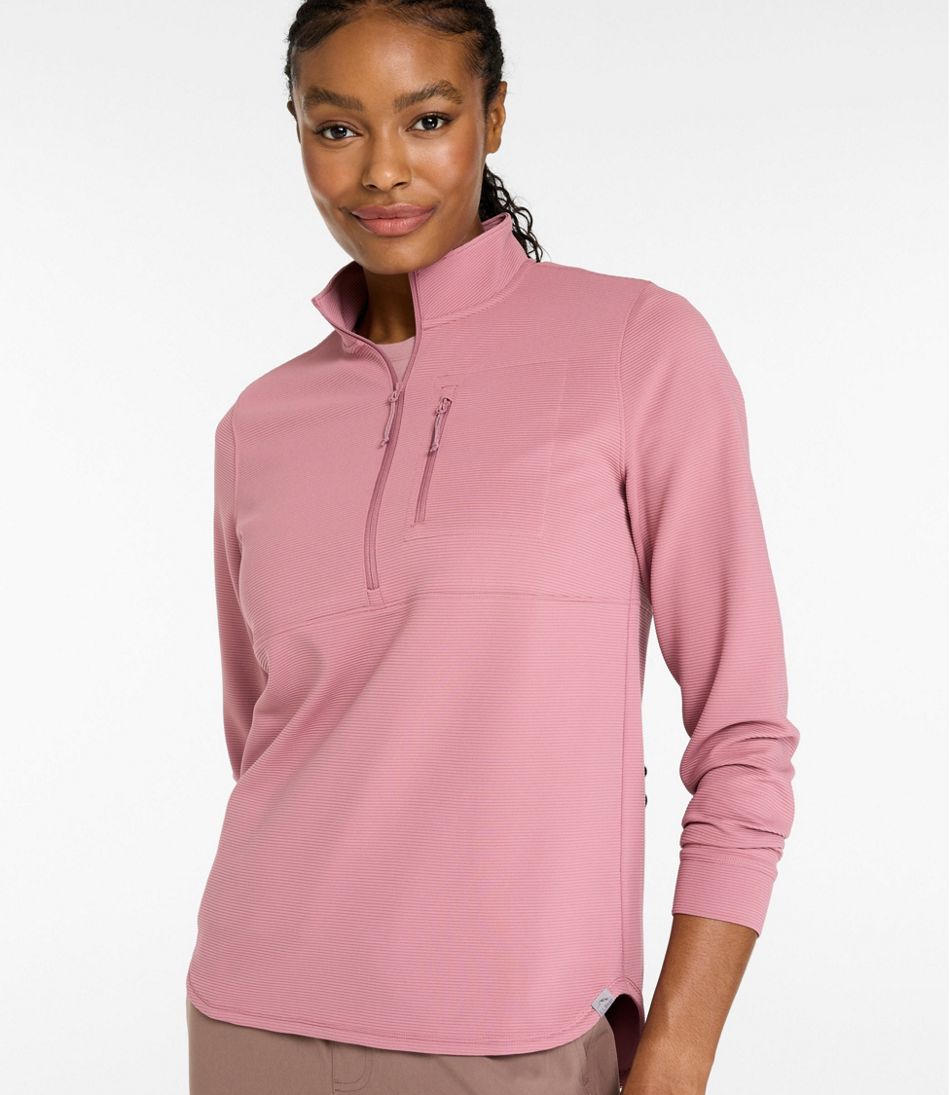Women's VentureStretch Ottoman 1/4 Zip Pullover / L.L.Bean