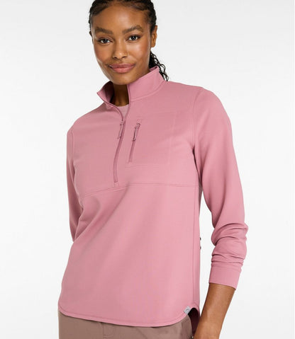 Women's VentureStretch Ottoman 1/4 Zip Pullover / L.L.Bean