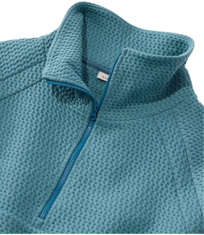 Women's Ridgeknit Half-Zip Pullover, Oversized / L.L.Bean