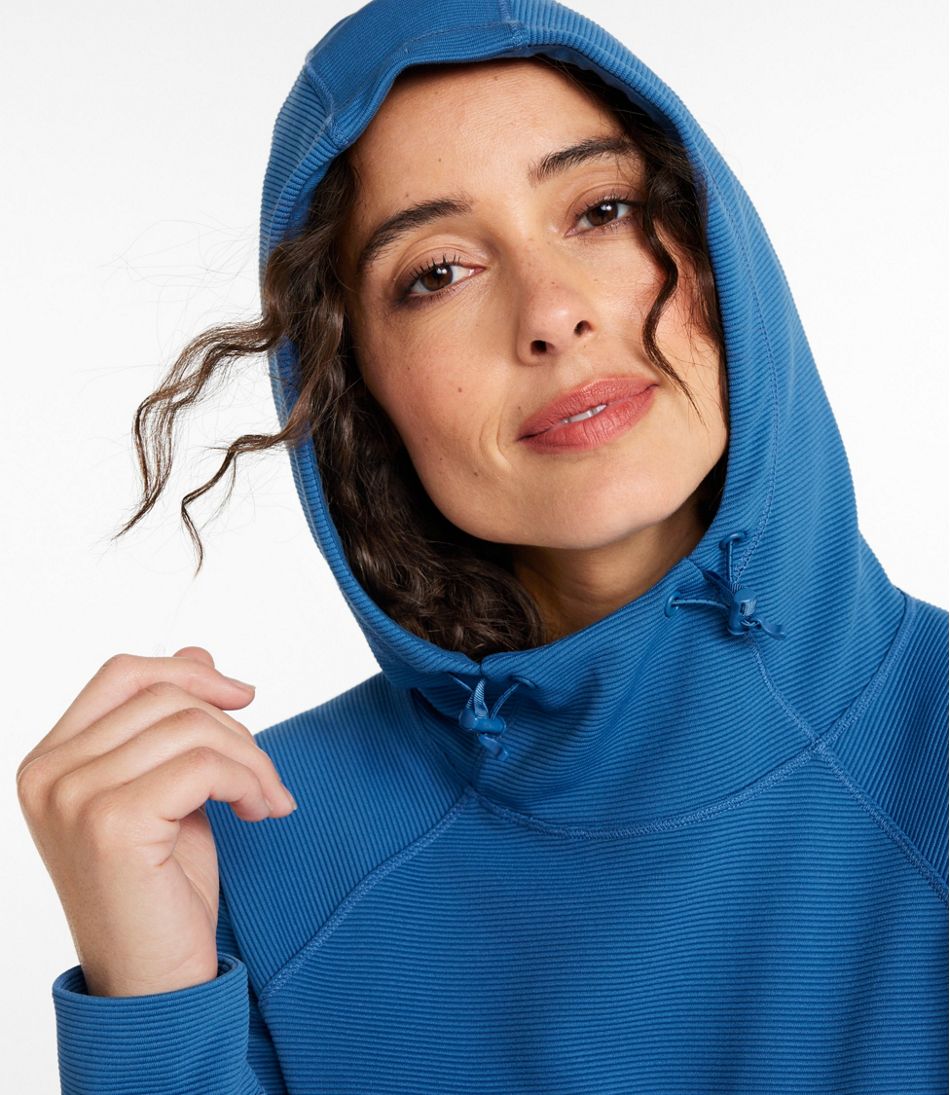 Women's VentureStretch Ottoman-Rib Hoodie / L.L.Bean