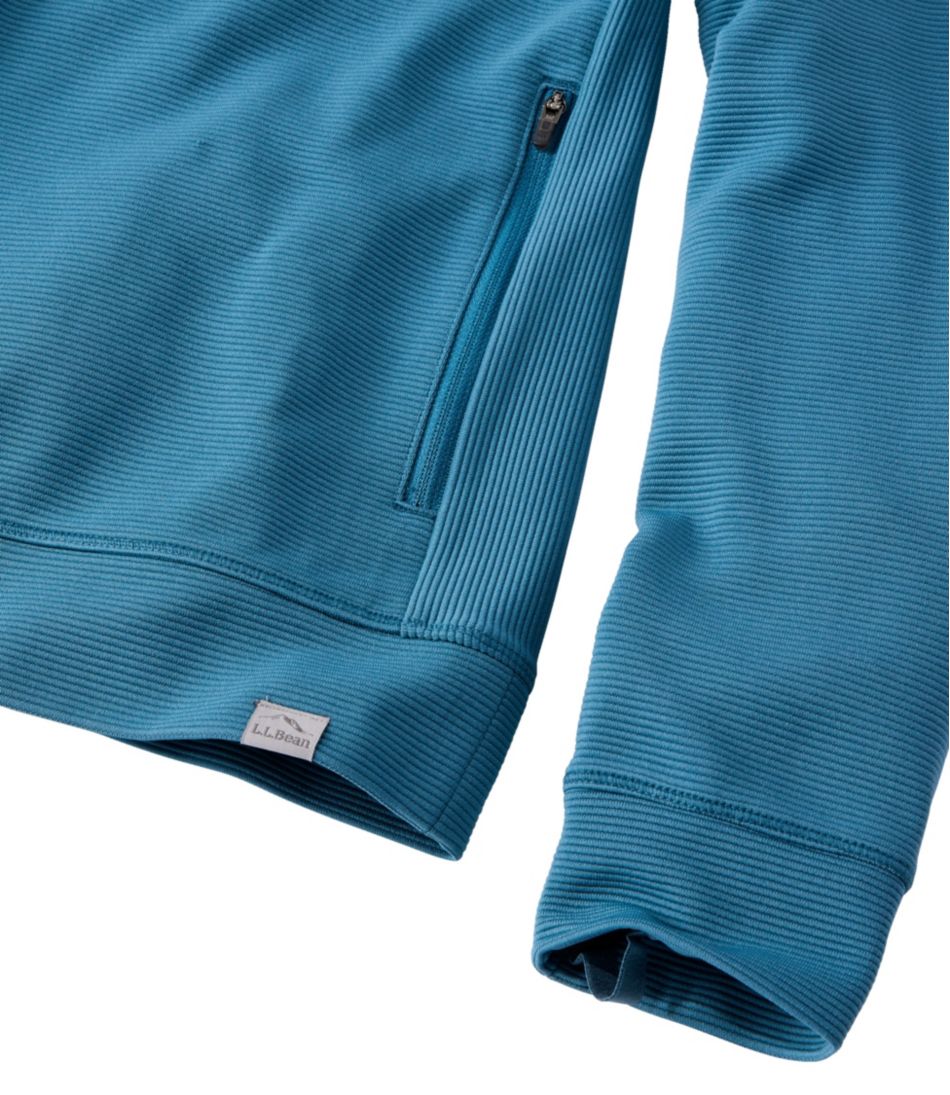Women's VentureStretch Ottoman-Rib Hoodie / L.L.Bean