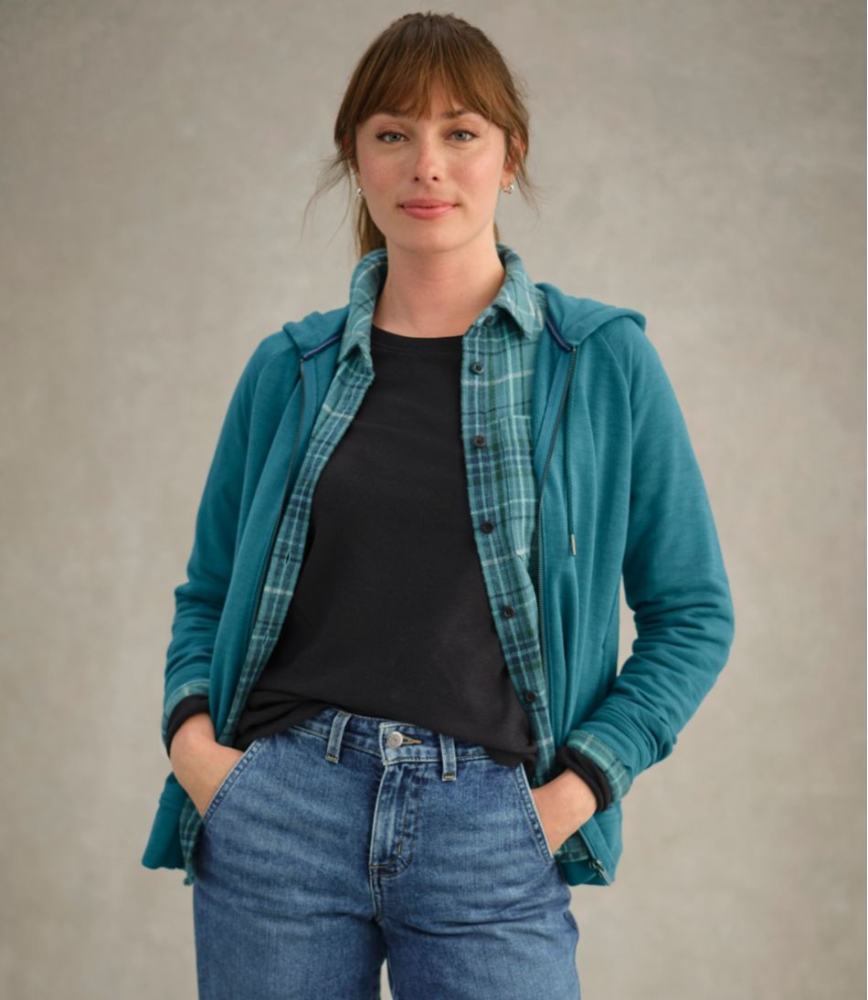 Women's Peaks Island Full-Zip Hoodie / L.L.Bean