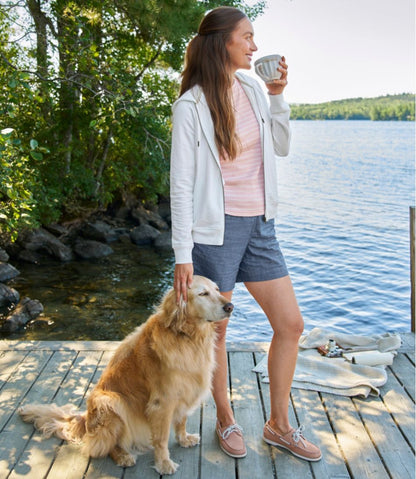 Women's Peaks Island Full-Zip Hoodie / L.L.Bean