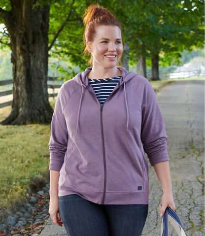 Women's Peaks Island Full-Zip Hoodie / L.L.Bean