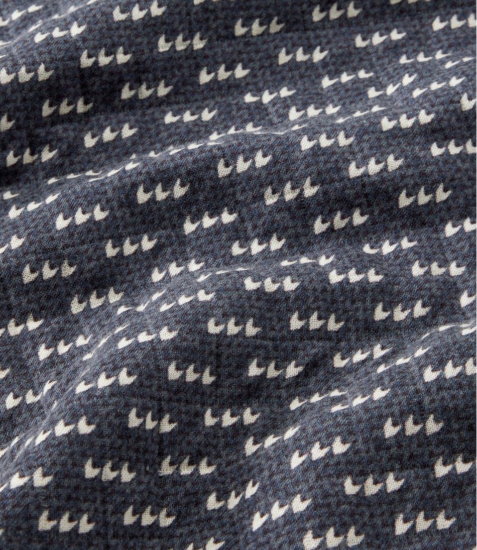Women's Quilted Sweatshirt, Snapneck Pullover Print / L.L.Bean