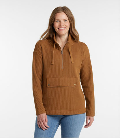 Women's Birchwood Brushed Waffle Anorak / L.L.Bean
