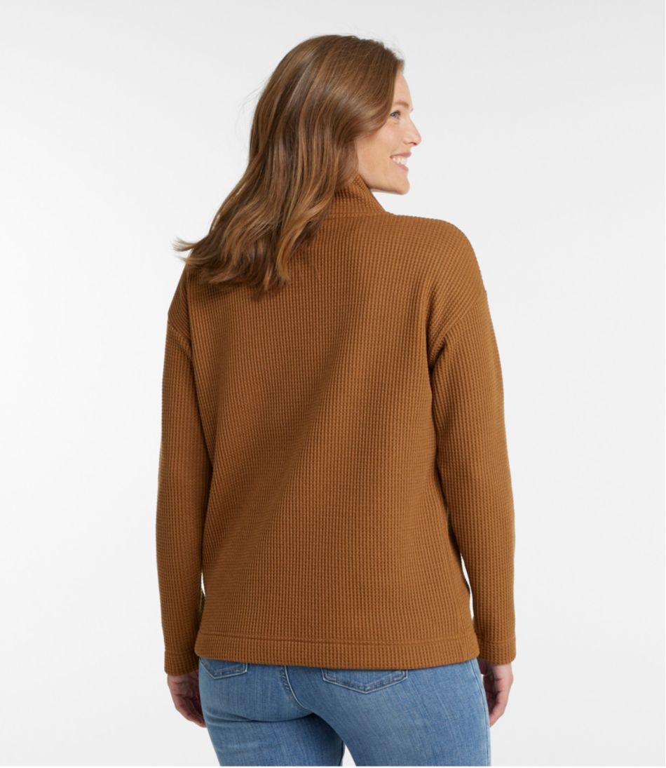 Women's Birchwood Brushed Waffle Anorak / L.L.Bean