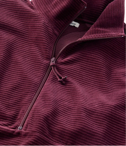 Women's Soft Stretch Corduroy Pullover, Half-Zip / L.L.Bean