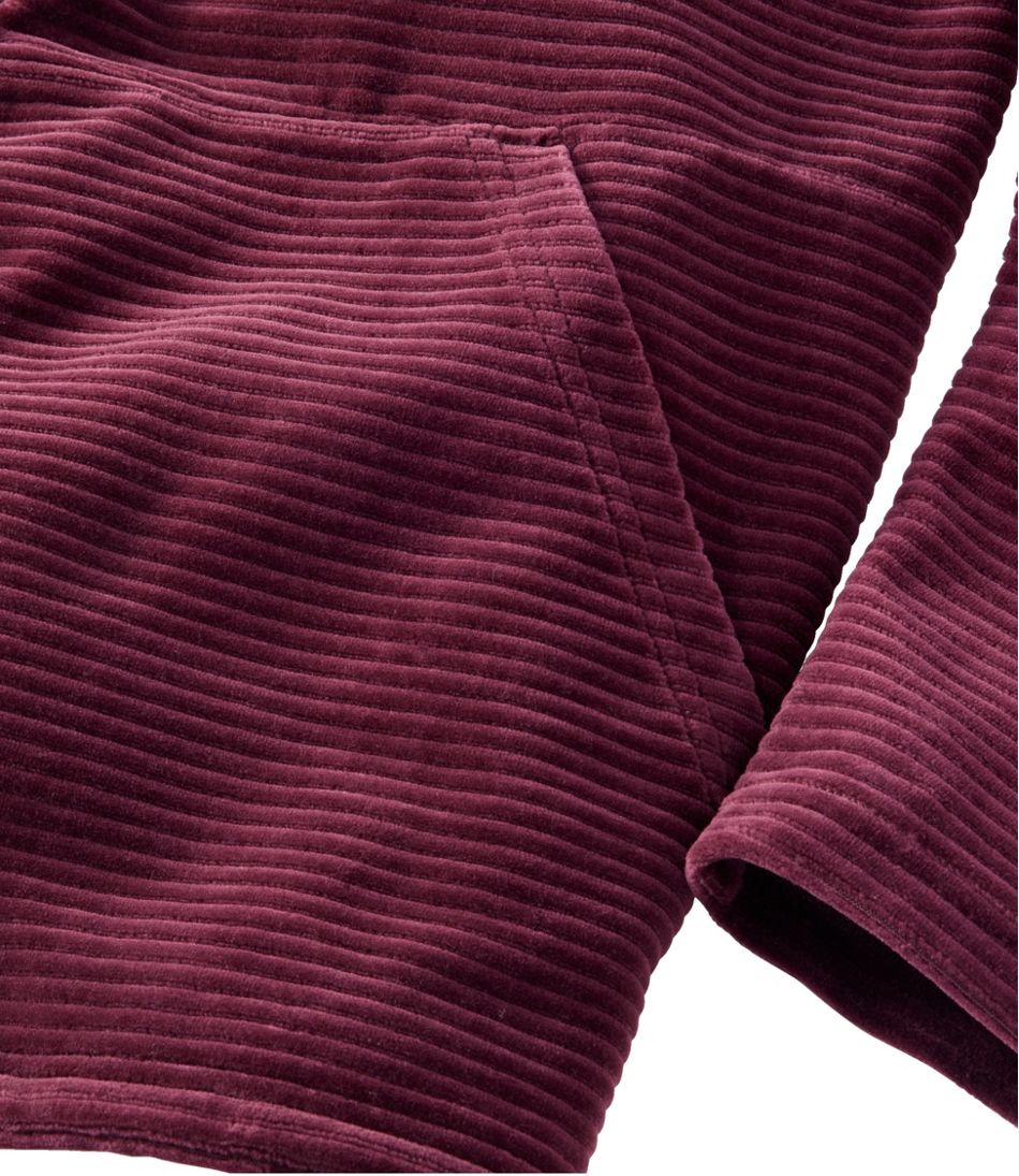 Women's Soft Stretch Corduroy Pullover, Half-Zip / L.L.Bean