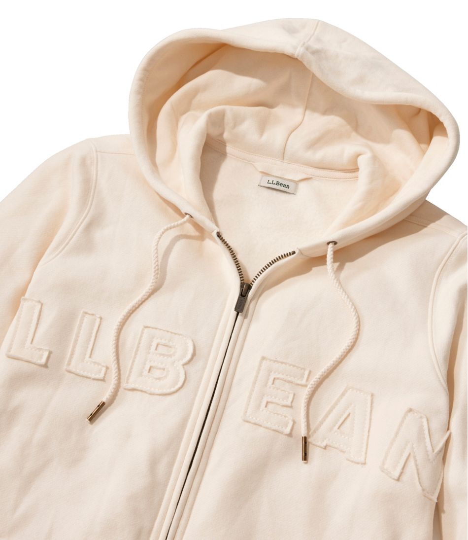 Women's 1912 Sweatshirt, Full-Zip Hooded Logo / L.L.Bean