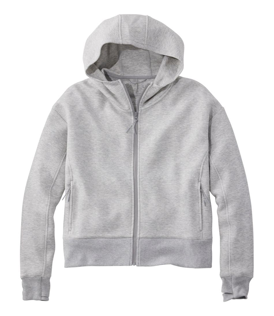 Women's Multisport Lifestyle Hoodie, Oversized Full-Zip / L.L.Bean