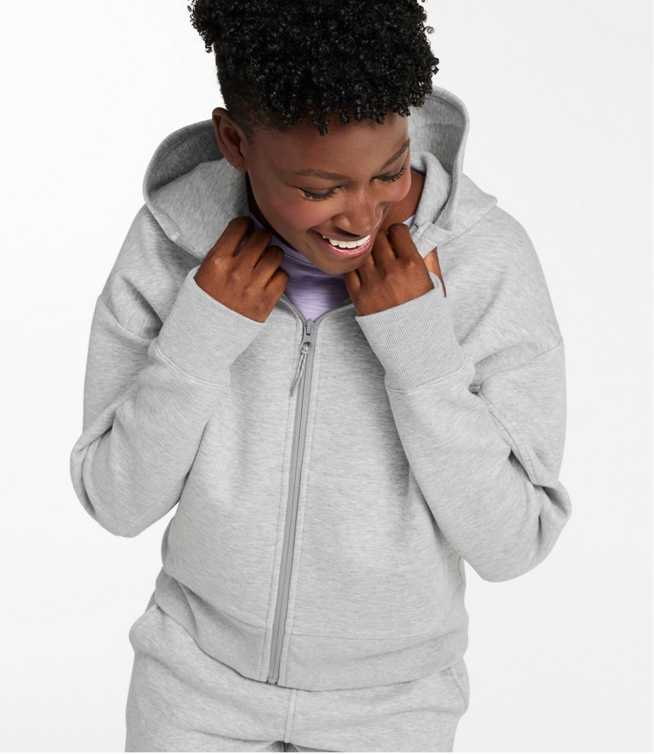 Women's Multisport Lifestyle Hoodie, Oversized Full-Zip / L.L.Bean