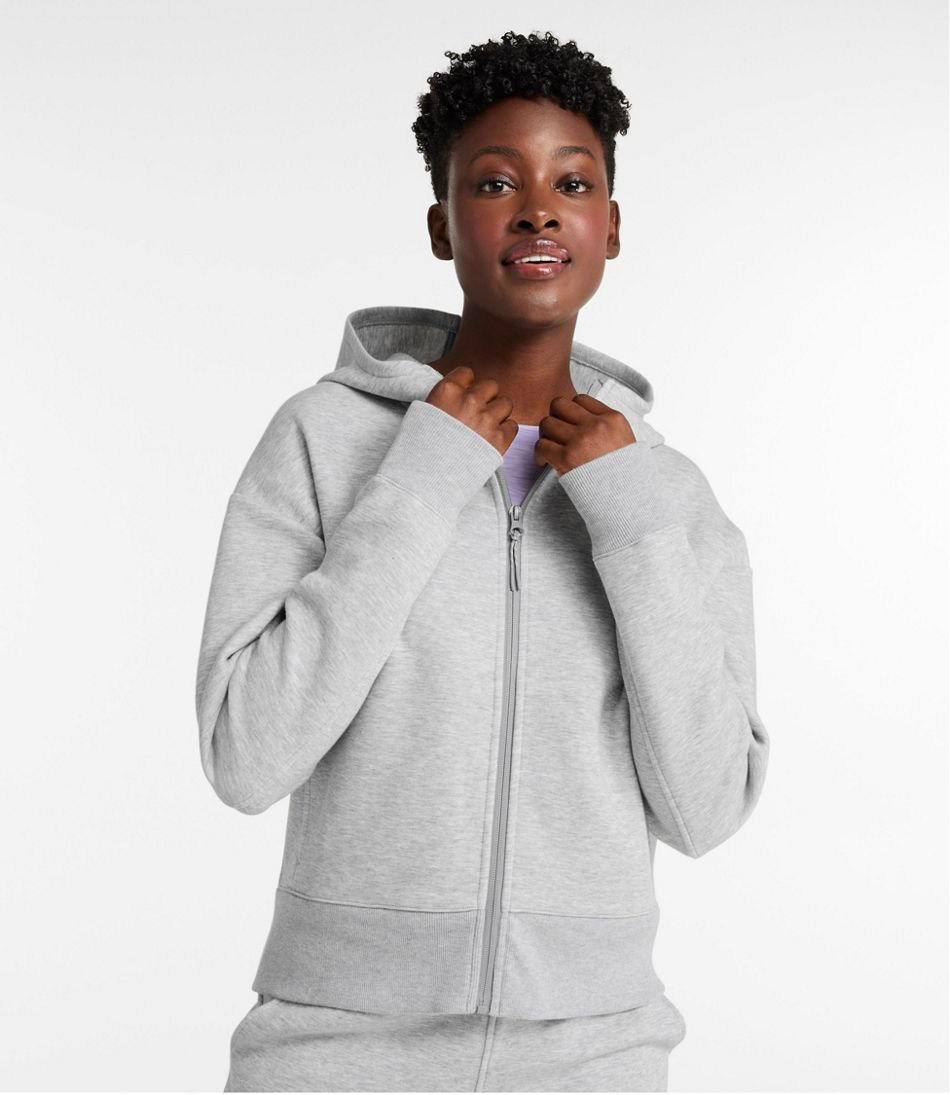 Women's Multisport Lifestyle Hoodie, Oversized Full-Zip / L.L.Bean