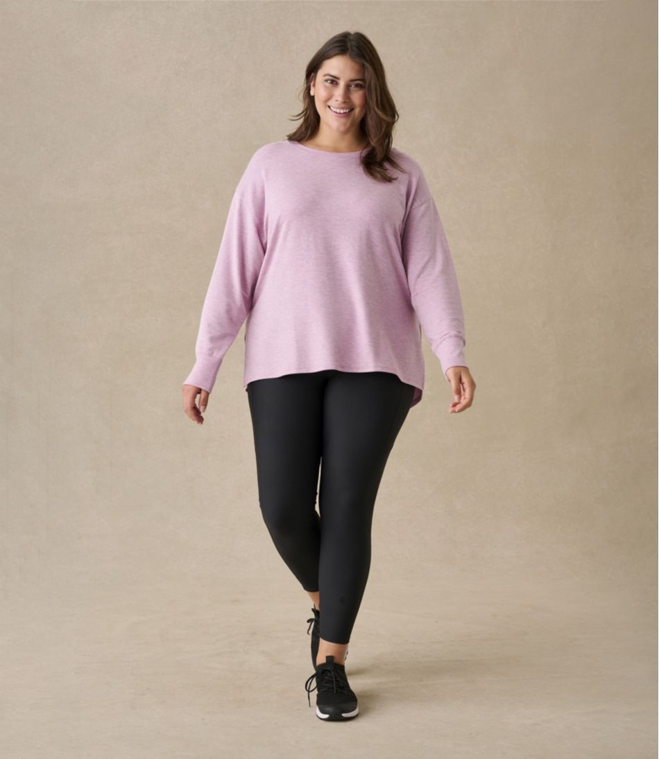 Women's SoftFlex Crewneck Dolman Sleeve Pullover / L.L.Bean