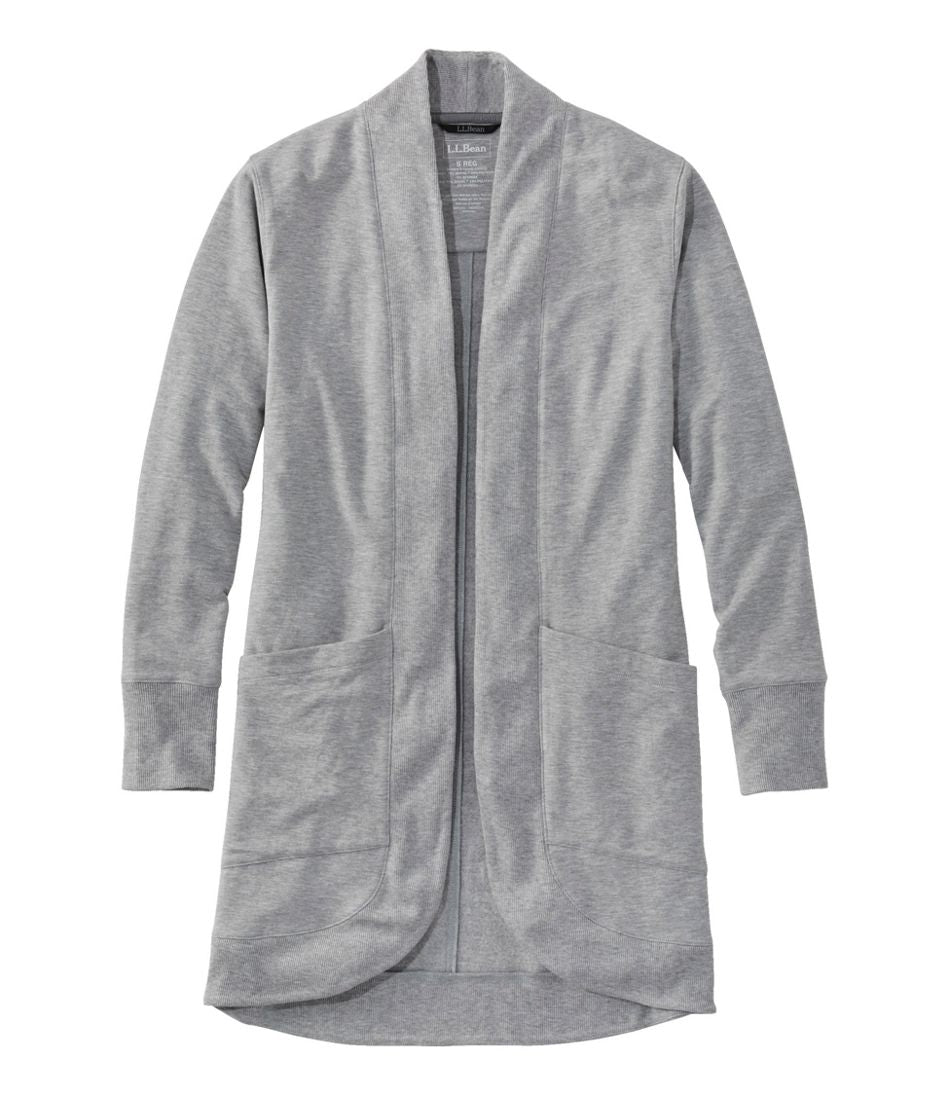 Women's SoftFlex Long Open Cardigan / L.L.Bean