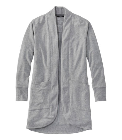 Women's SoftFlex Long Open Cardigan / L.L.Bean