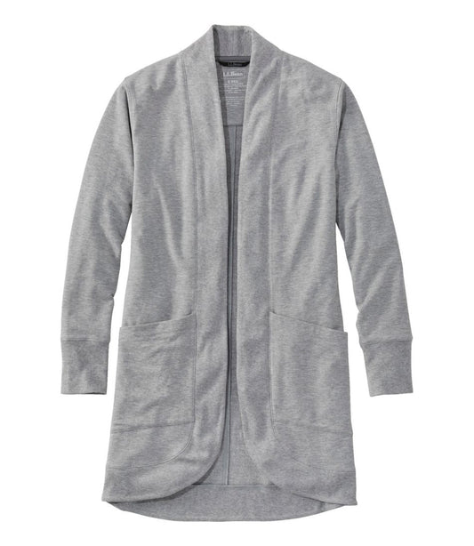 Women's SoftFlex Long Open Cardigan / L.L.Bean