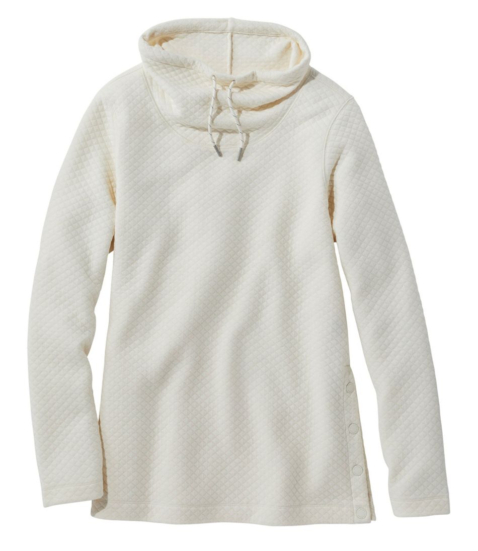 Women's SoftLight Quilted Top, Funnelneck Pullover / L.L.Bean