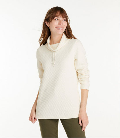 Women's SoftLight Quilted Top, Funnelneck Pullover / L.L.Bean
