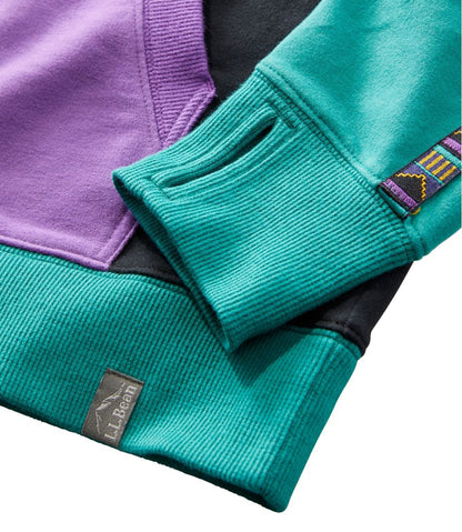 Women's Bean's Cozy Camp Hoodie, Colorblock / L.L.Bean