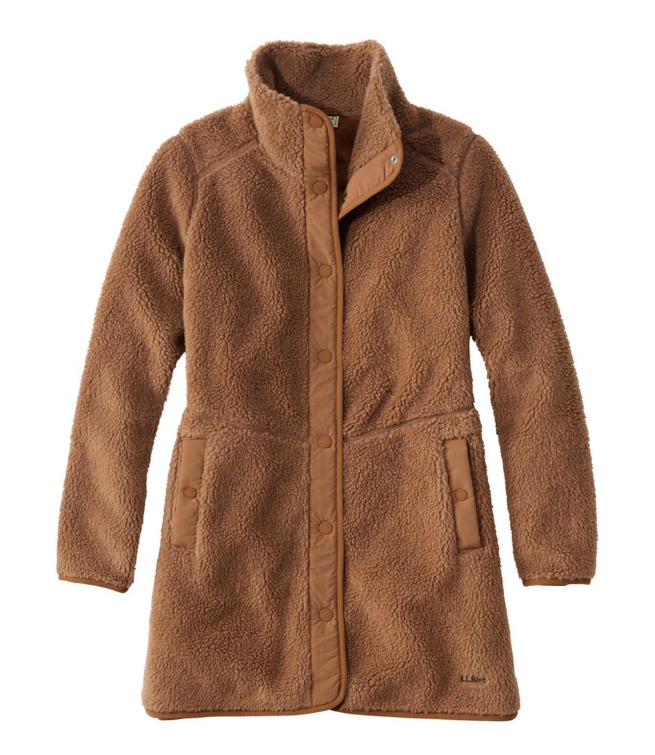 Women's Bean's Sherpa Fleece Coat / L.L.Bean